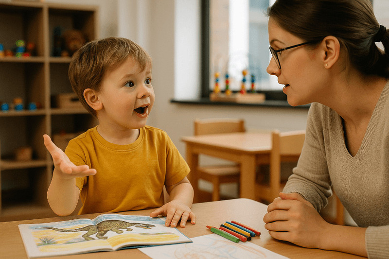 В этот период рождаются первые формы воображения